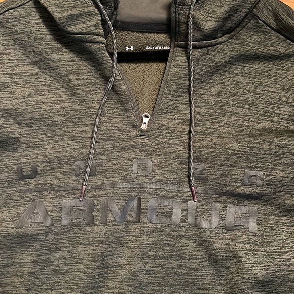 Under Armour Shirts Under Armour Dark Green Hoodie Does Have Small